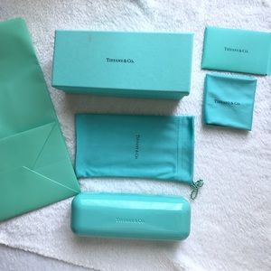 Tiffany and co eyeglass case cloth new